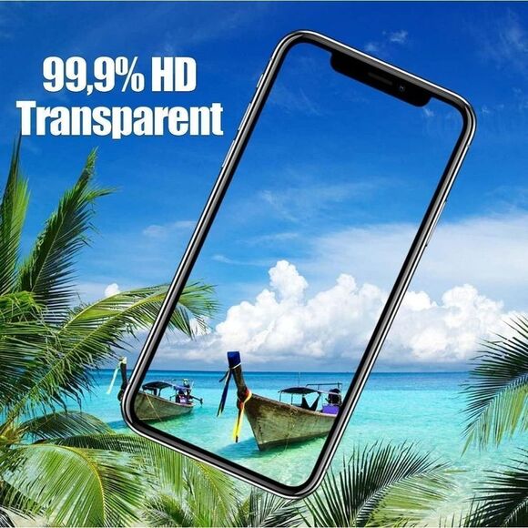 iPhone 12 & 12 Pro, X, XS 5.8" HD Glass Screen Protector Anti Scratch Bu… - Picture 6 of 8